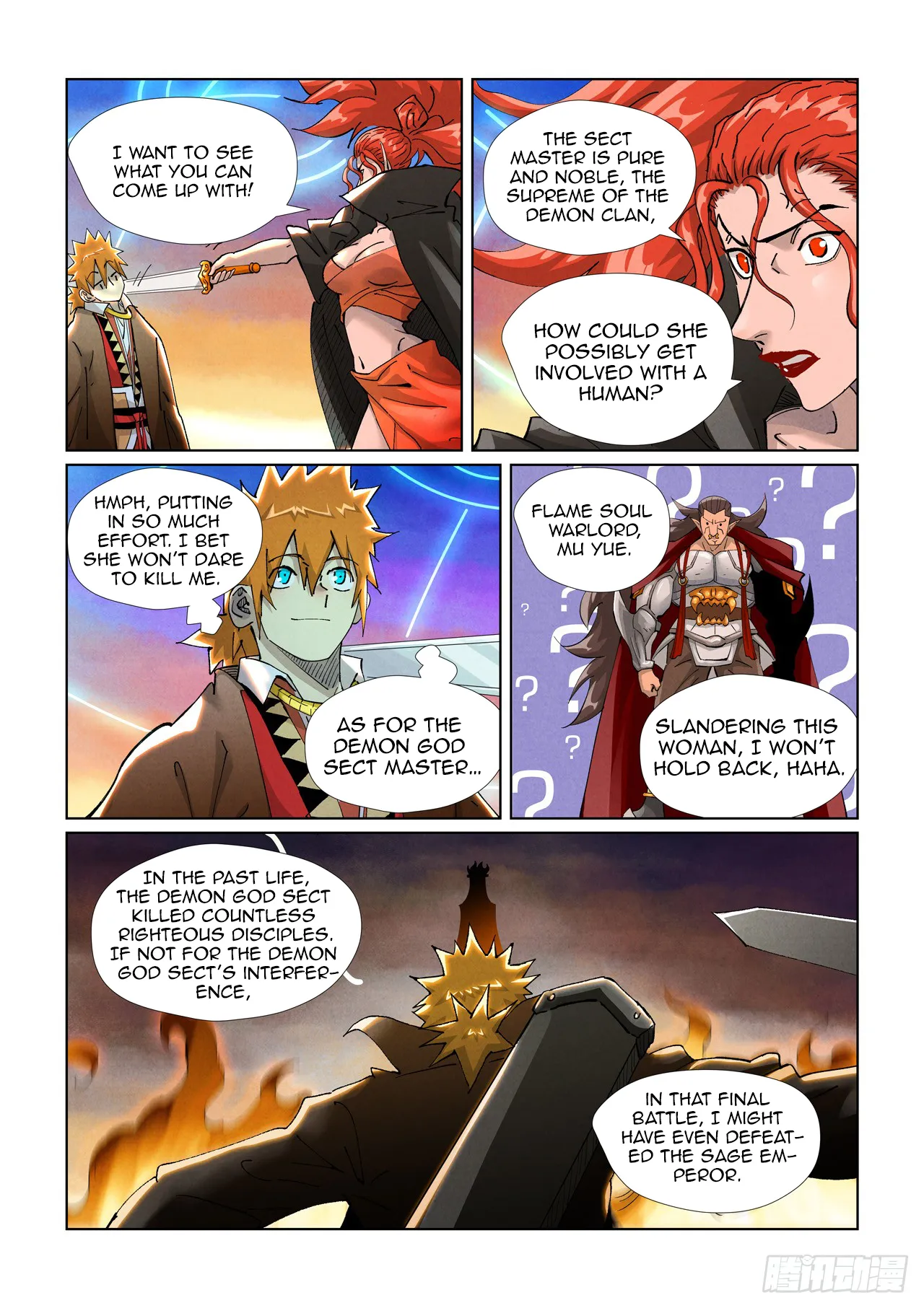 Read Tales of Demons and Gods EN Manga Online
