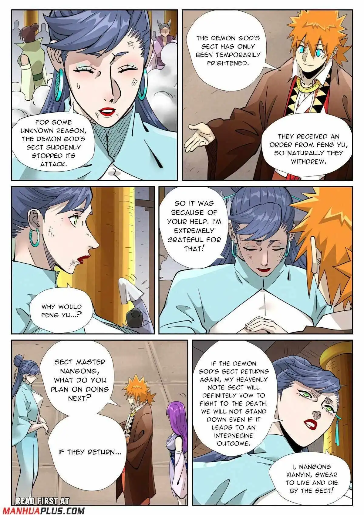 Read Tales of Demons and Gods EN Manga Online