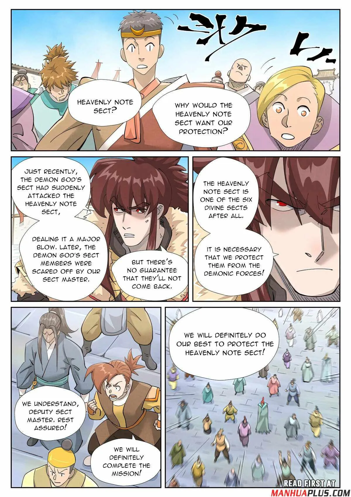 Read Tales of Demons and Gods EN Manga Online