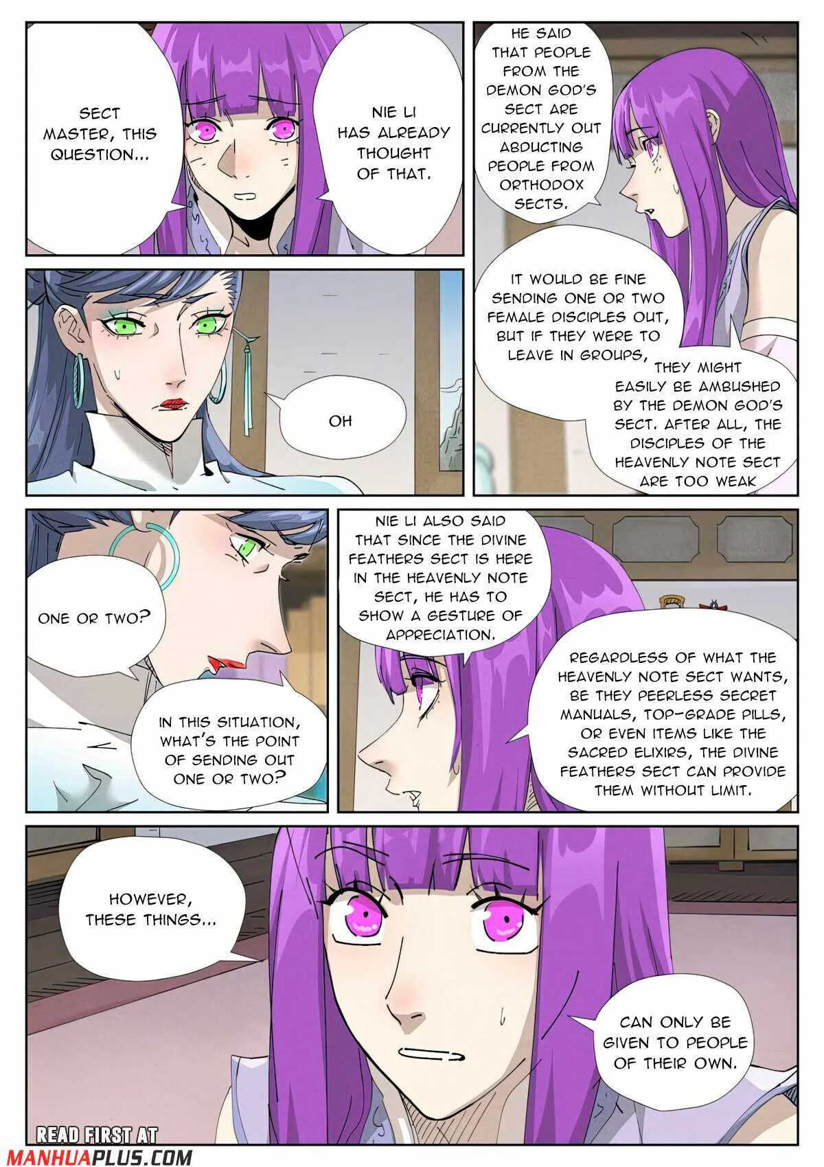 Read Tales of Demons and Gods EN Manga Online