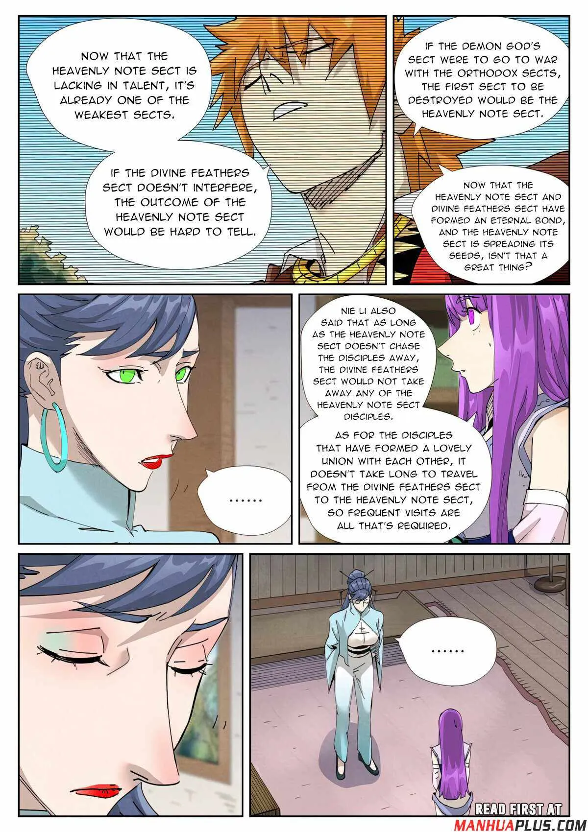 Read Tales of Demons and Gods EN Manga Online