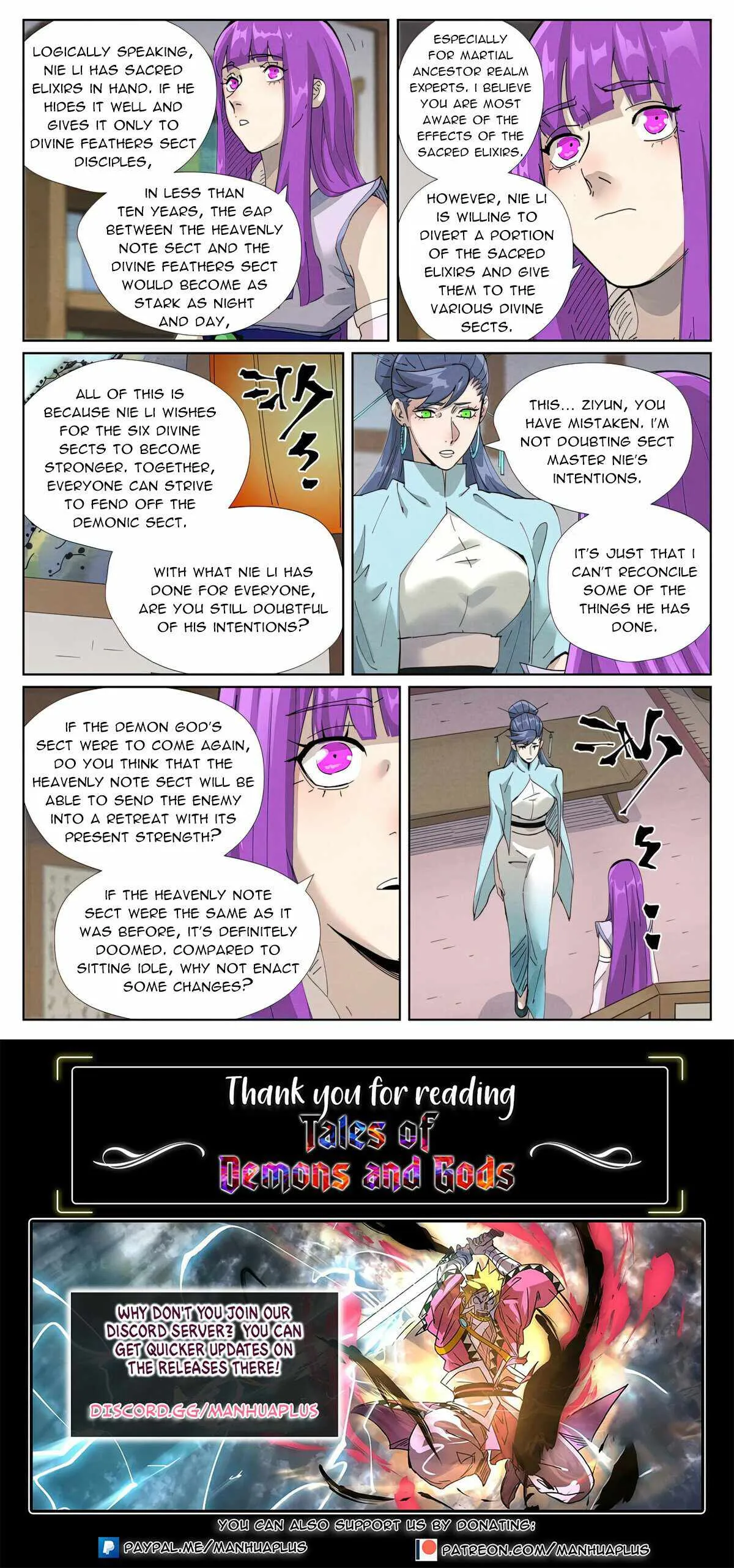 Read Tales of Demons and Gods EN Manga Online