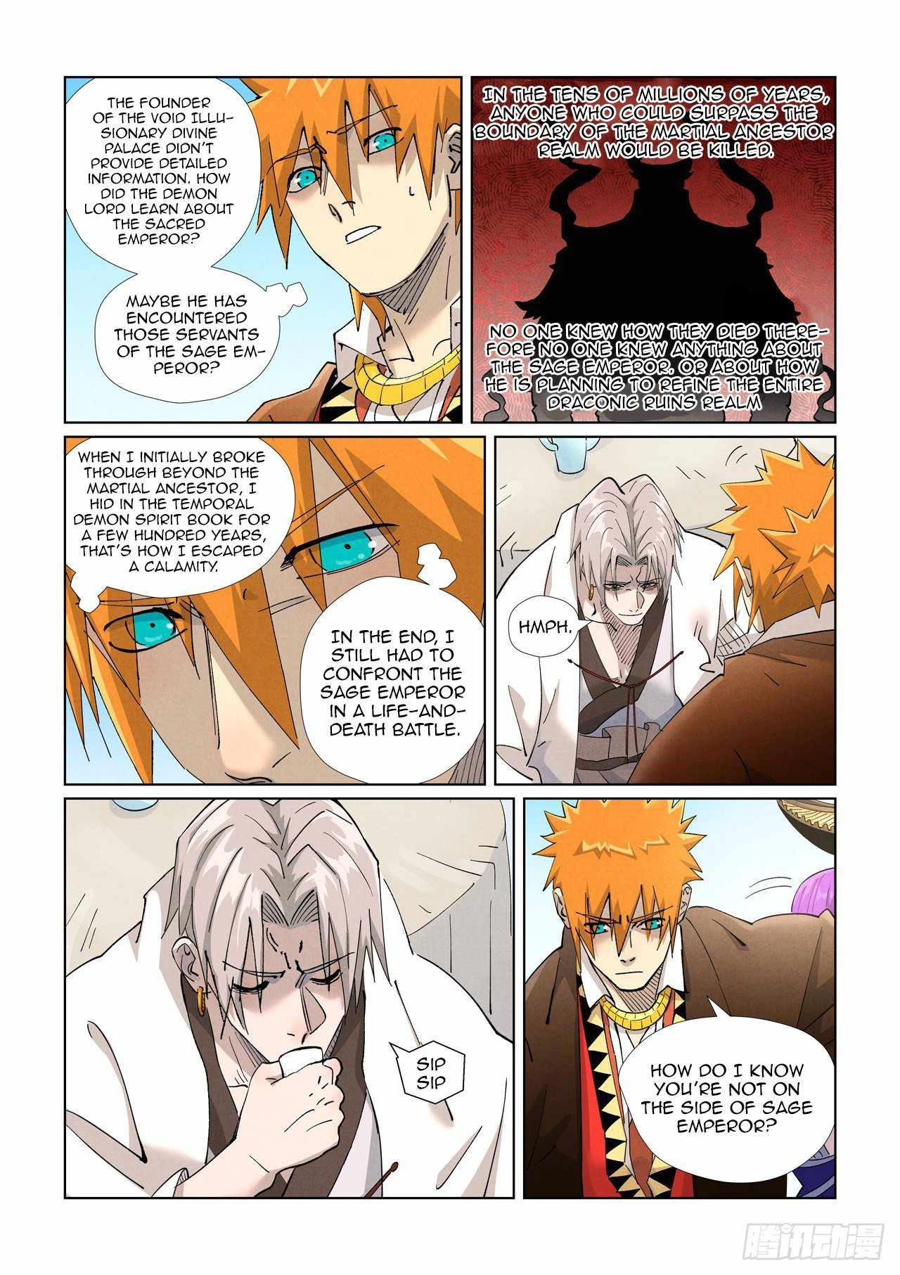 Read Tales of Demons and Gods EN Manga Online