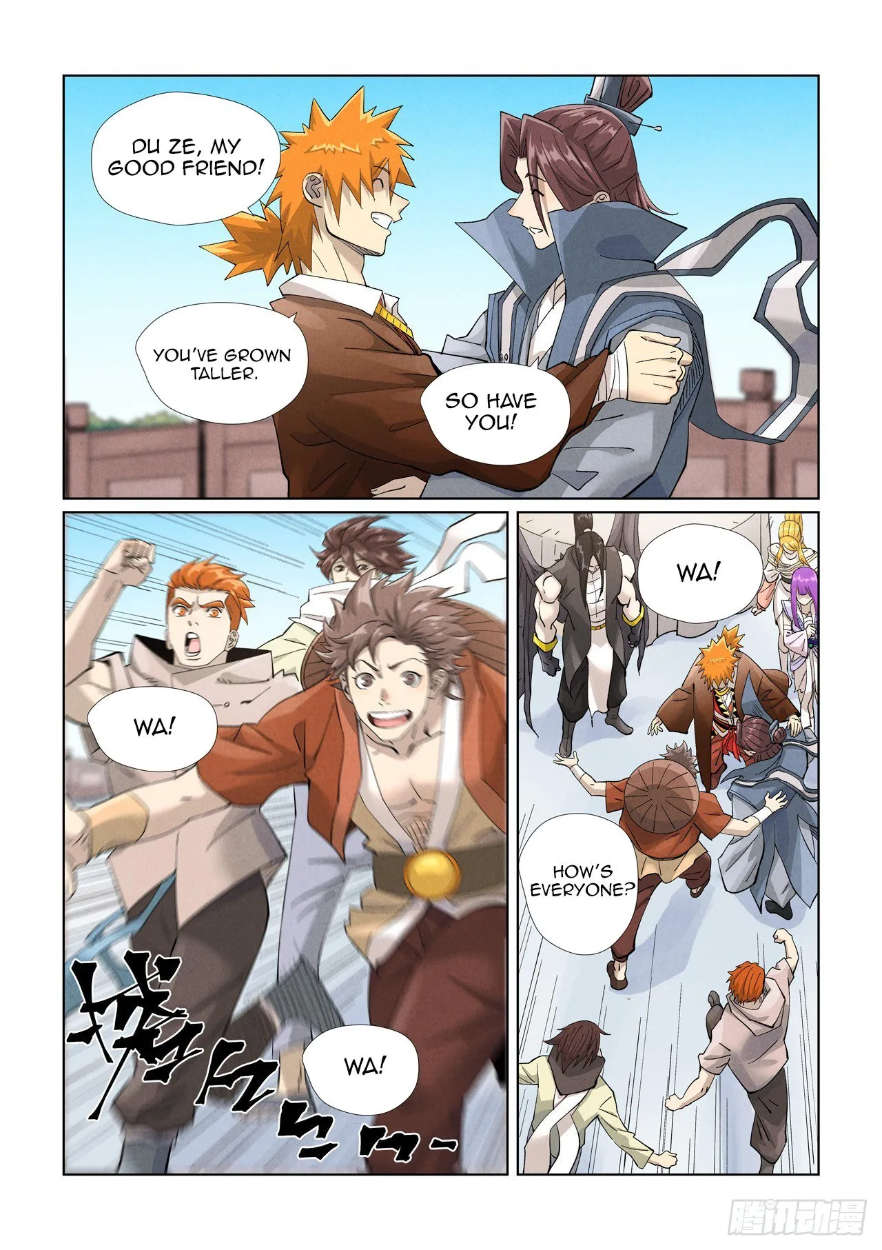 Read Tales of Demons and Gods EN Manga Online