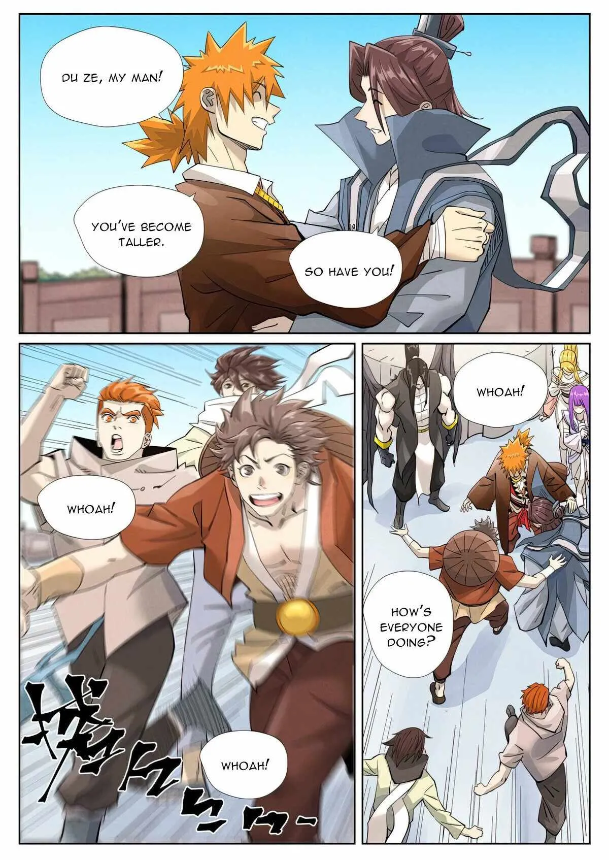 Read Tales of Demons and Gods EN Manga Online
