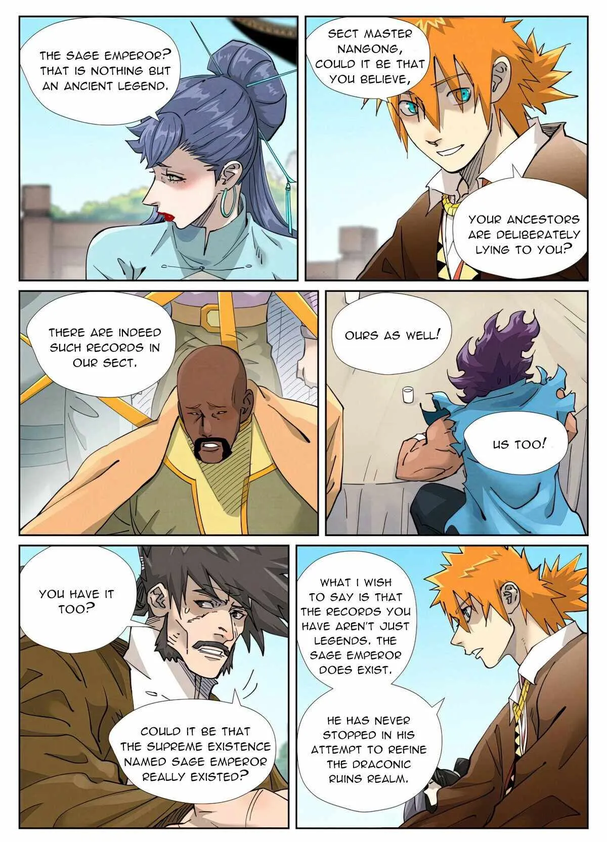 Read Tales of Demons and Gods EN Manga Online