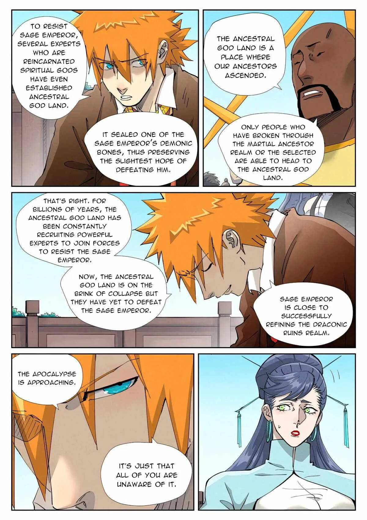 Read Tales of Demons and Gods EN Manga Online