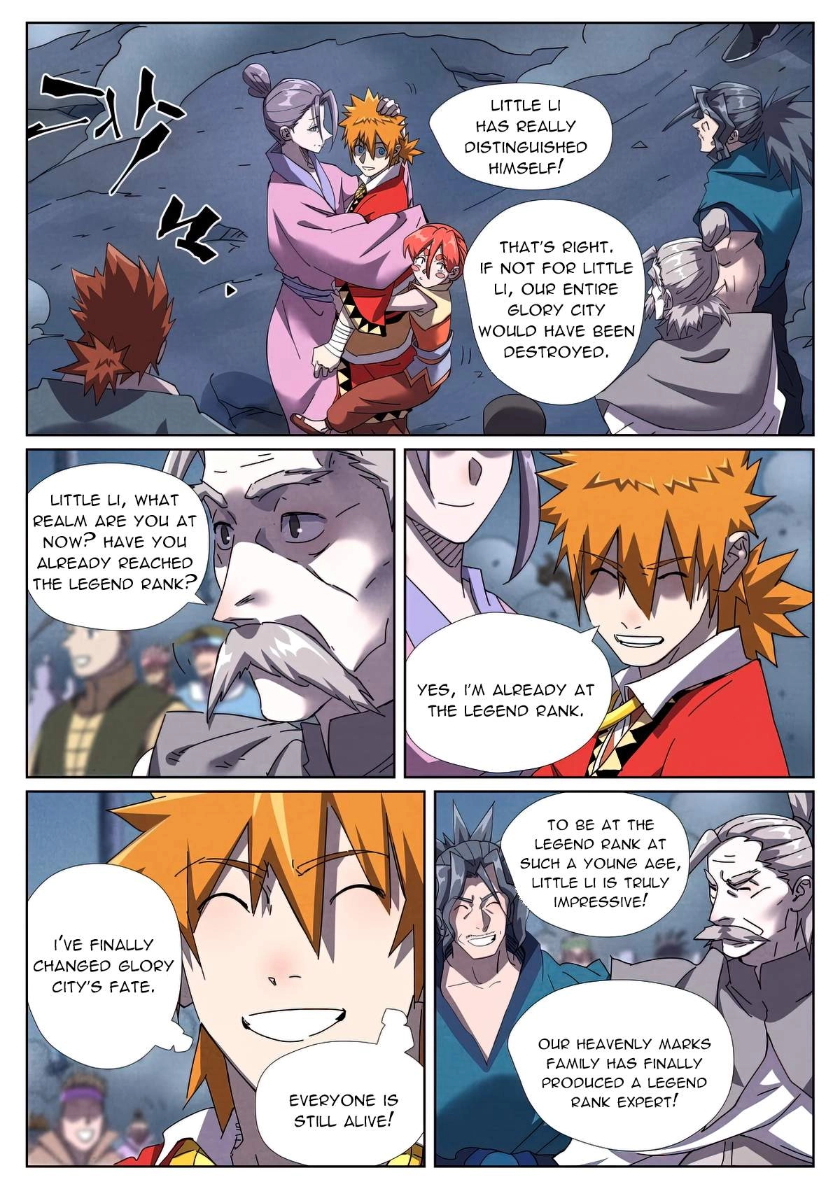 Read Tales of Demons and Gods EN Manga Online
