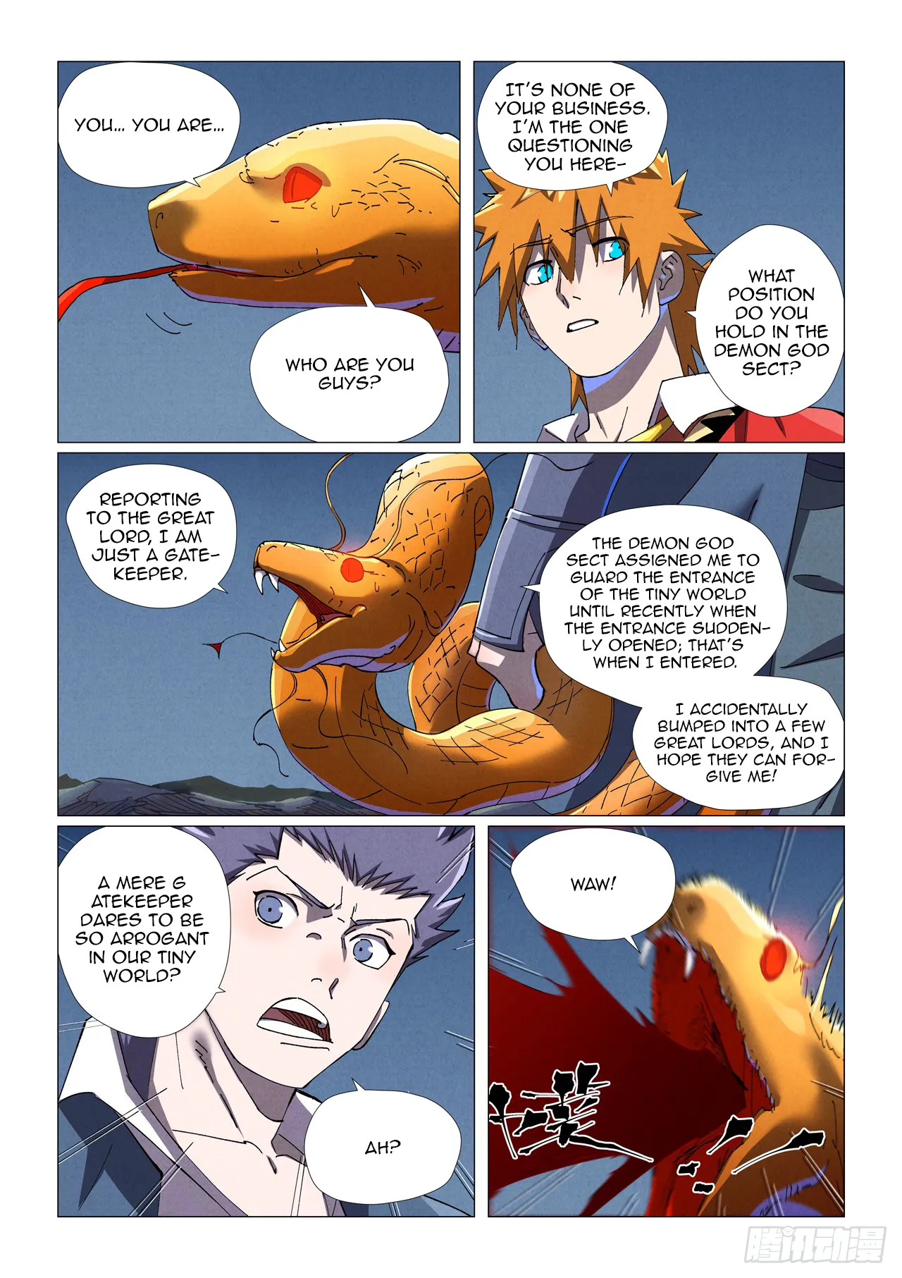 Read Tales of Demons and Gods EN Manga Online