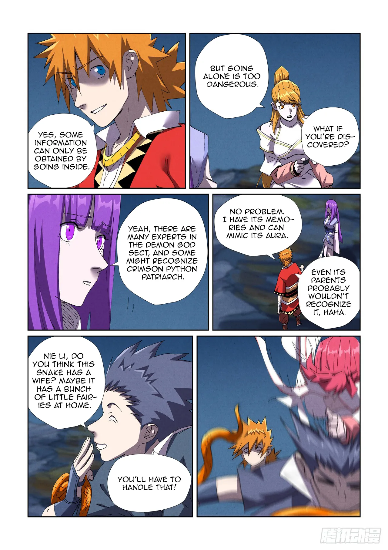 Read Tales of Demons and Gods EN Manga Online