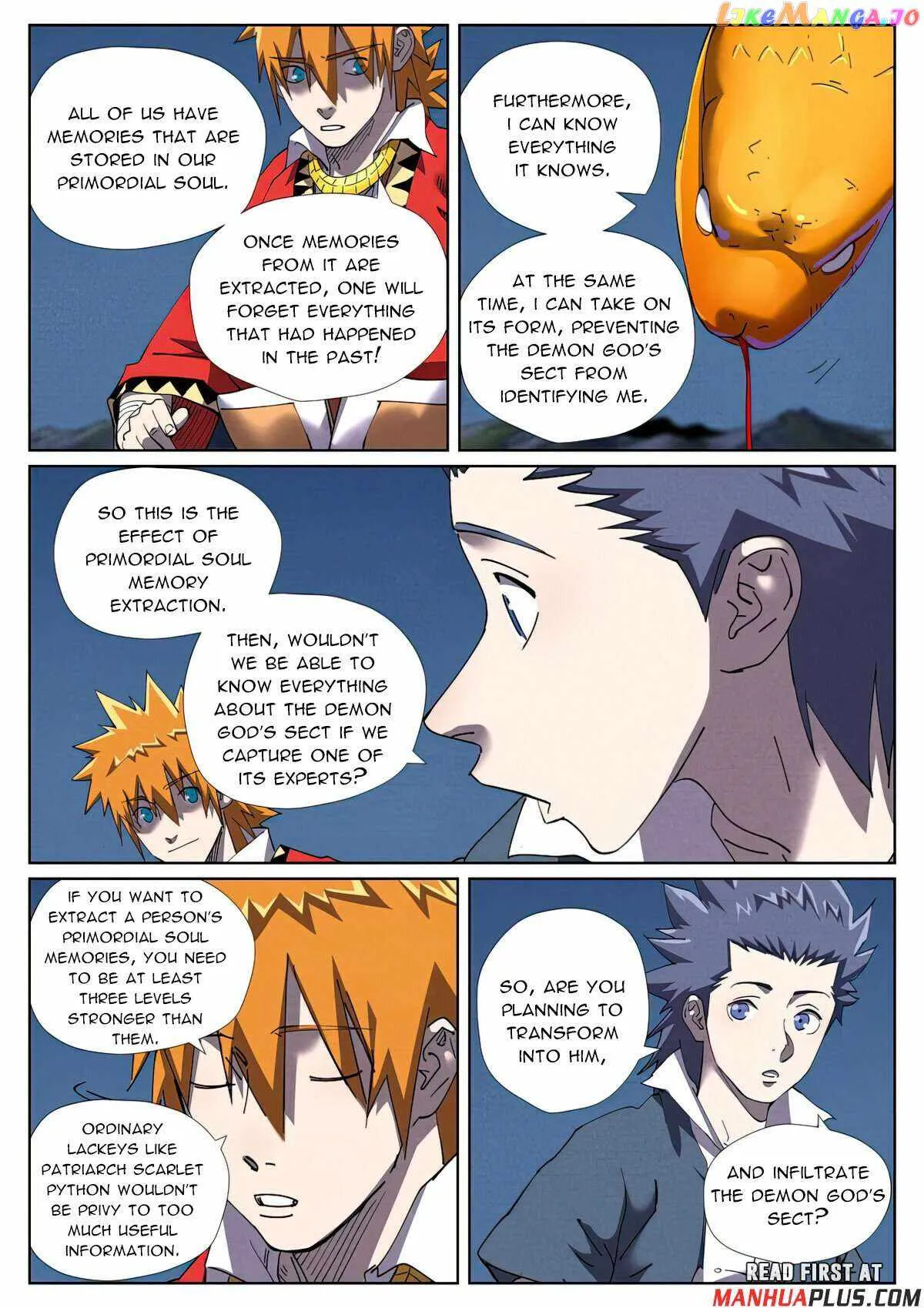 Read Tales of Demons and Gods EN Manga Online