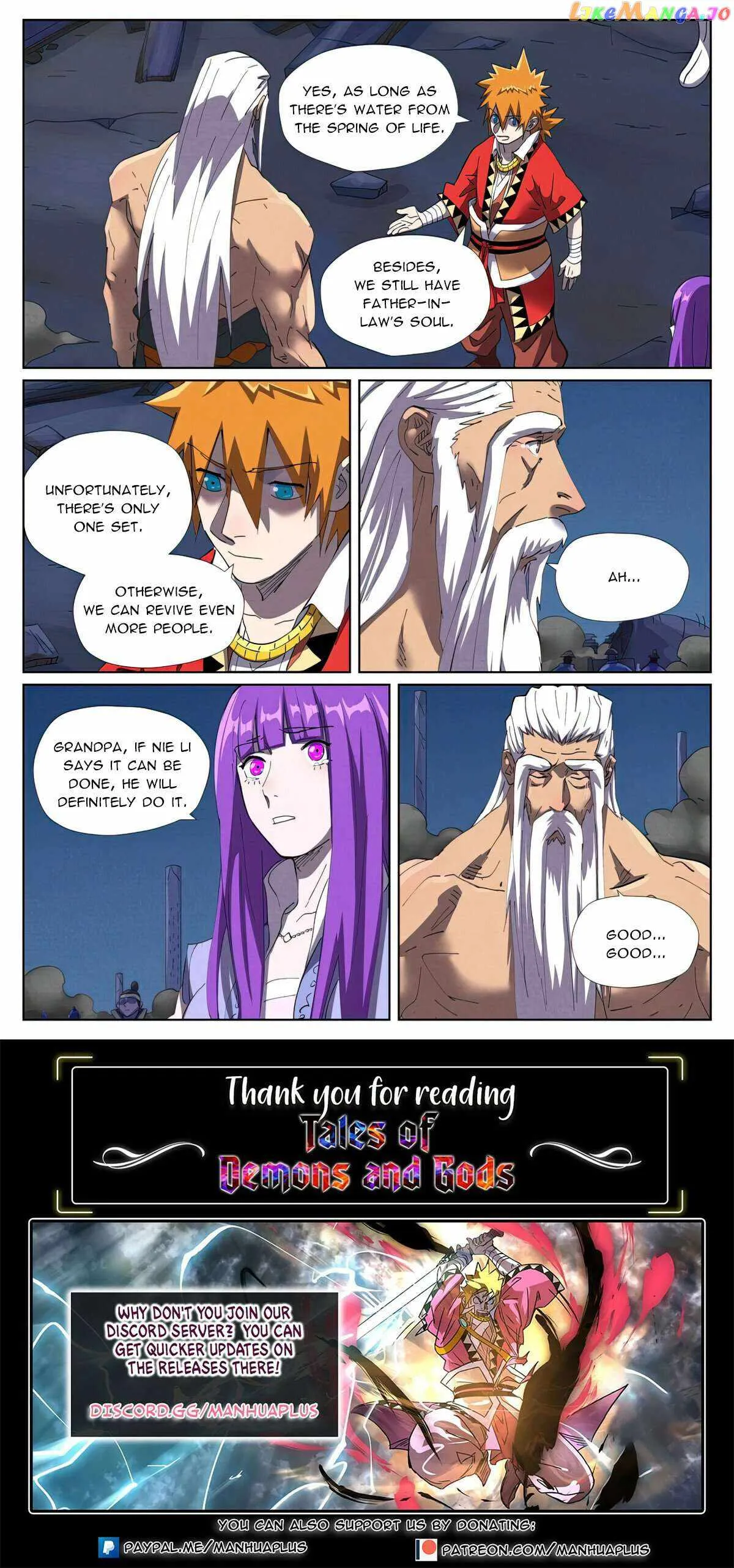 Read Tales of Demons and Gods EN Manga Online