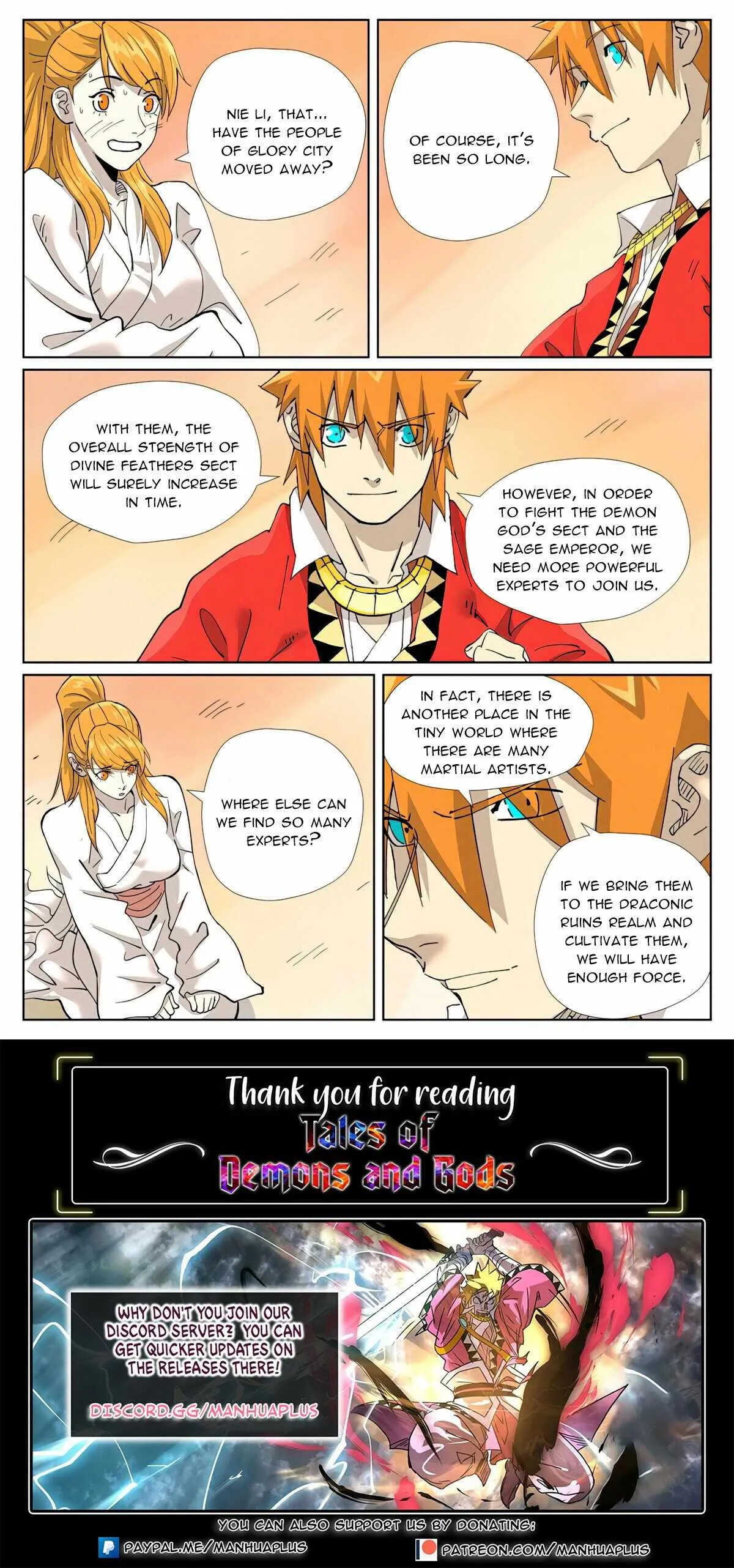 Read Tales of Demons and Gods EN Manga Online