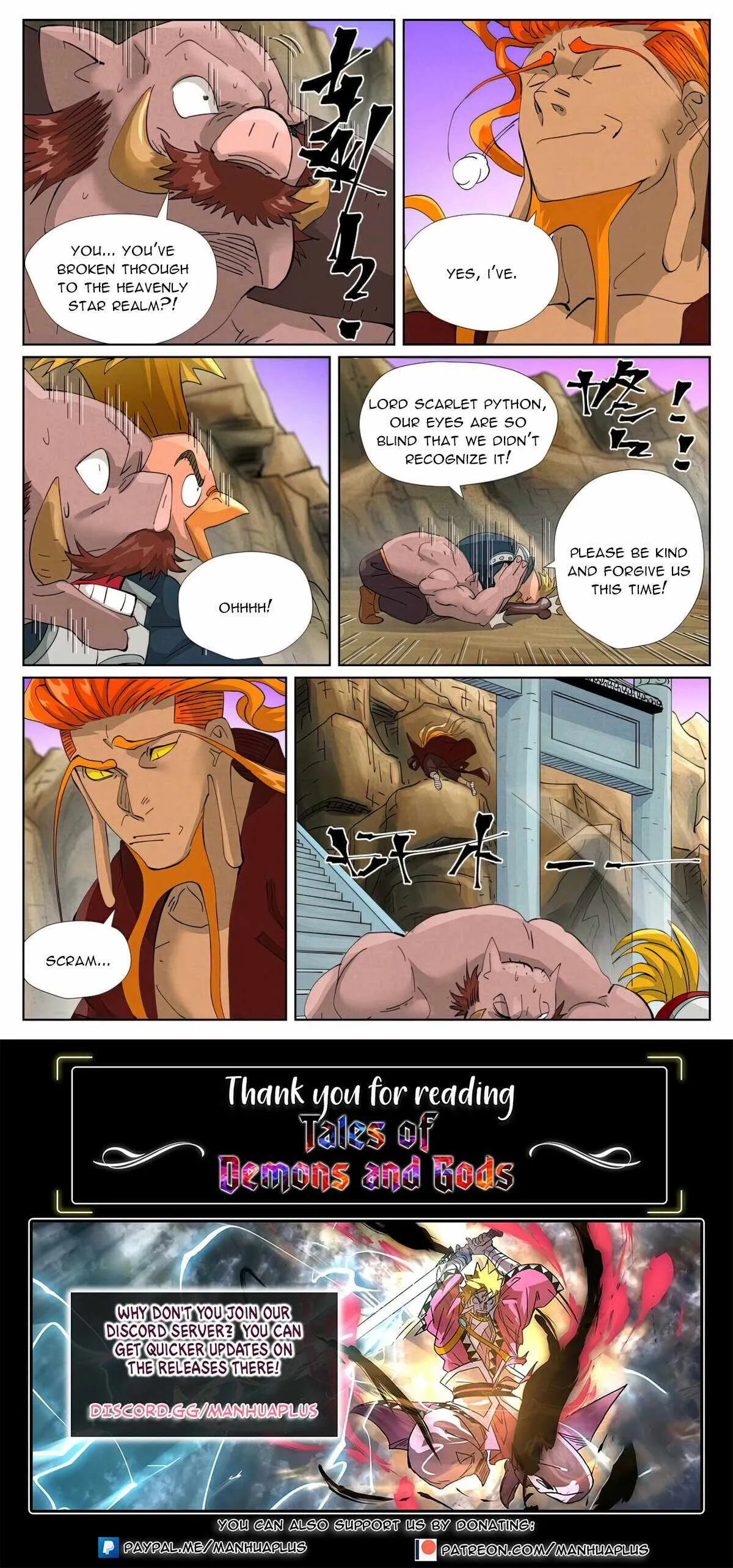 Read Tales of Demons and Gods EN Manga Online