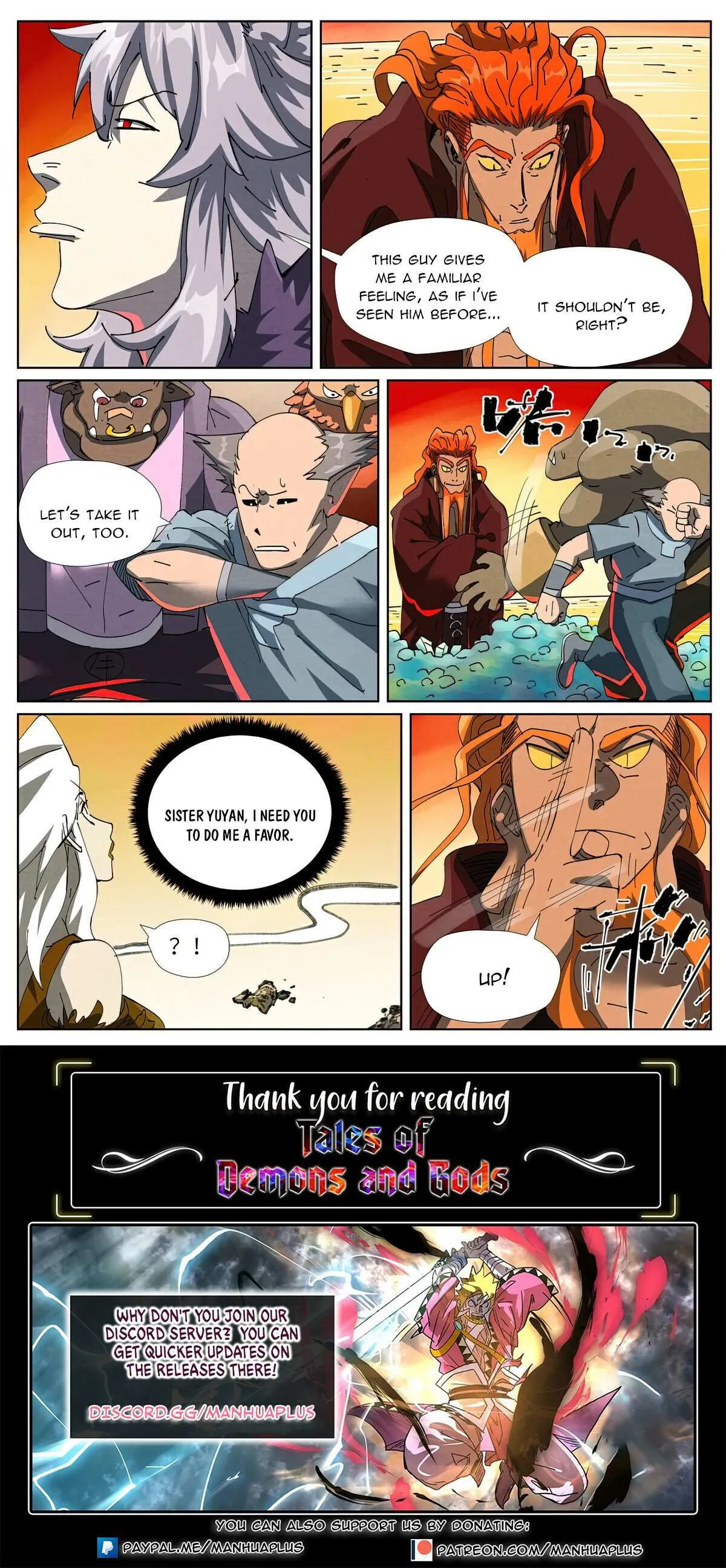 Read Tales of Demons and Gods EN Manga Online