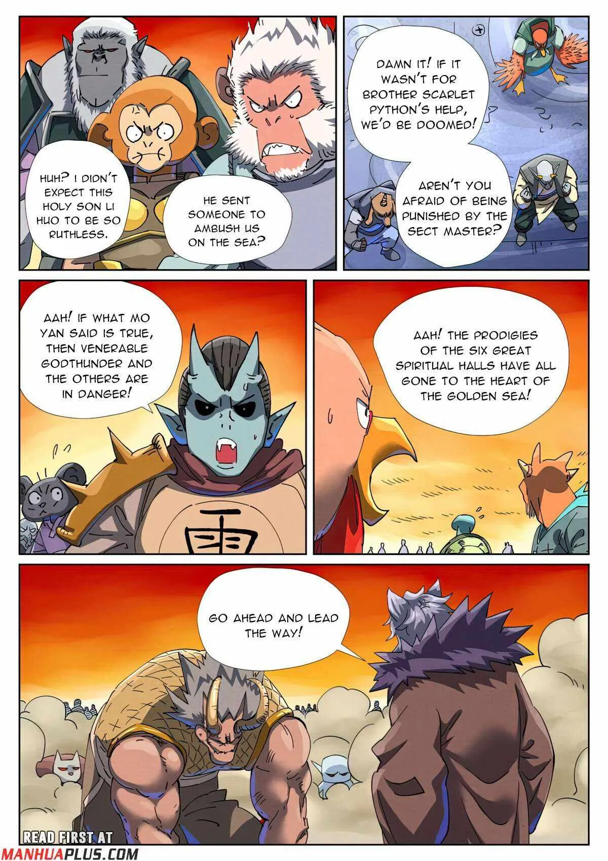 Read Tales of Demons and Gods EN Manga Online