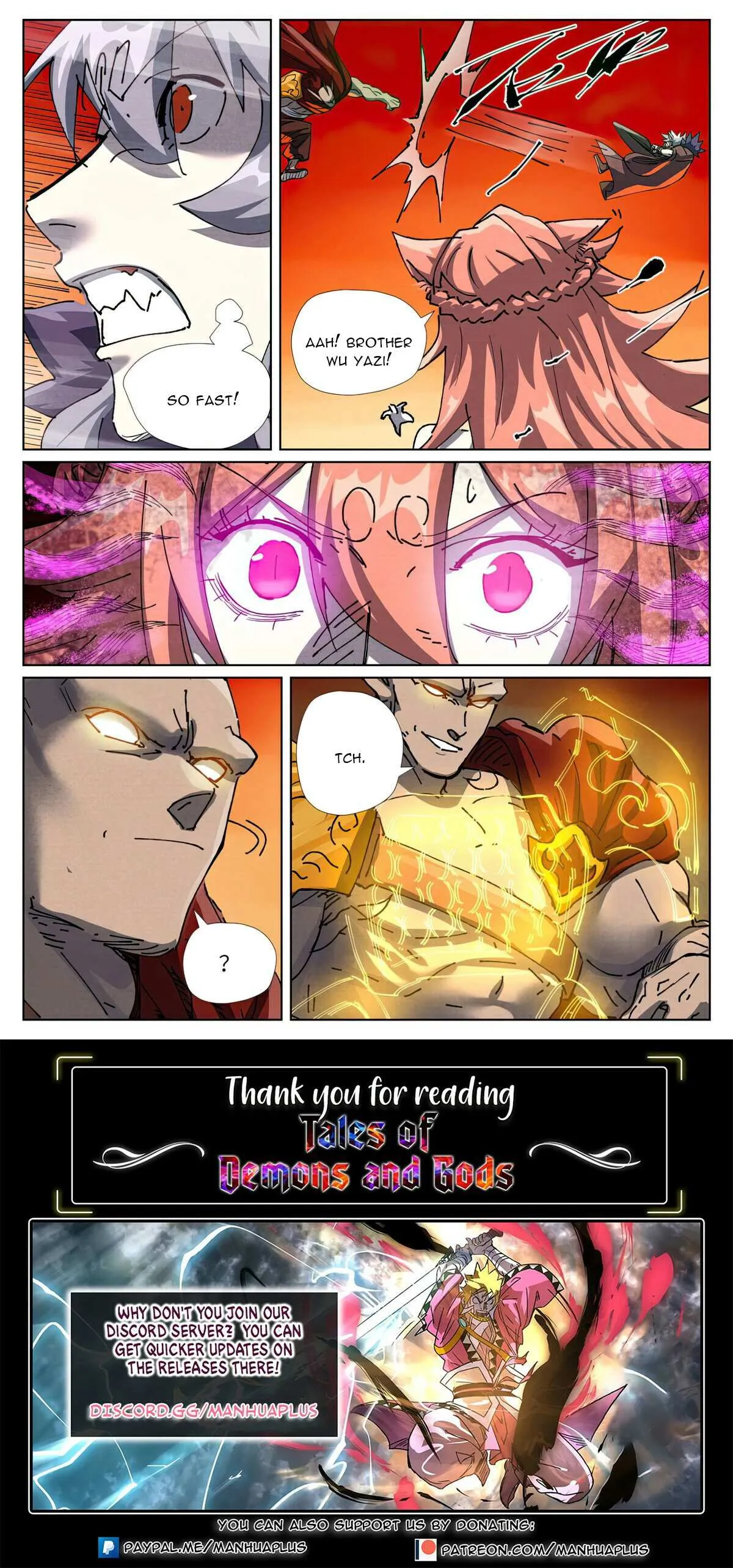 Read Tales of Demons and Gods EN Manga Online