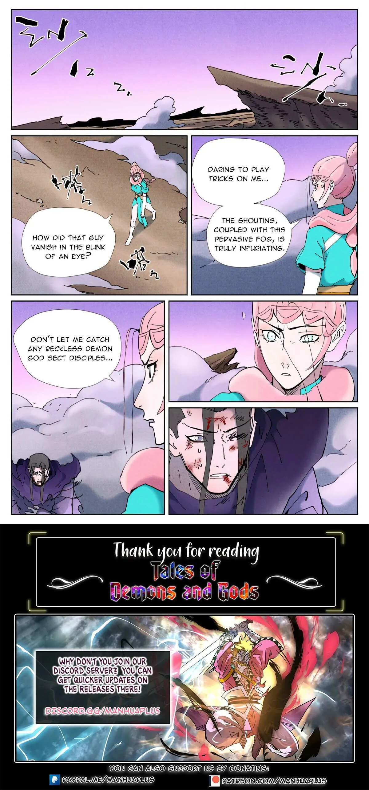 Read Tales of Demons and Gods EN Manga Online