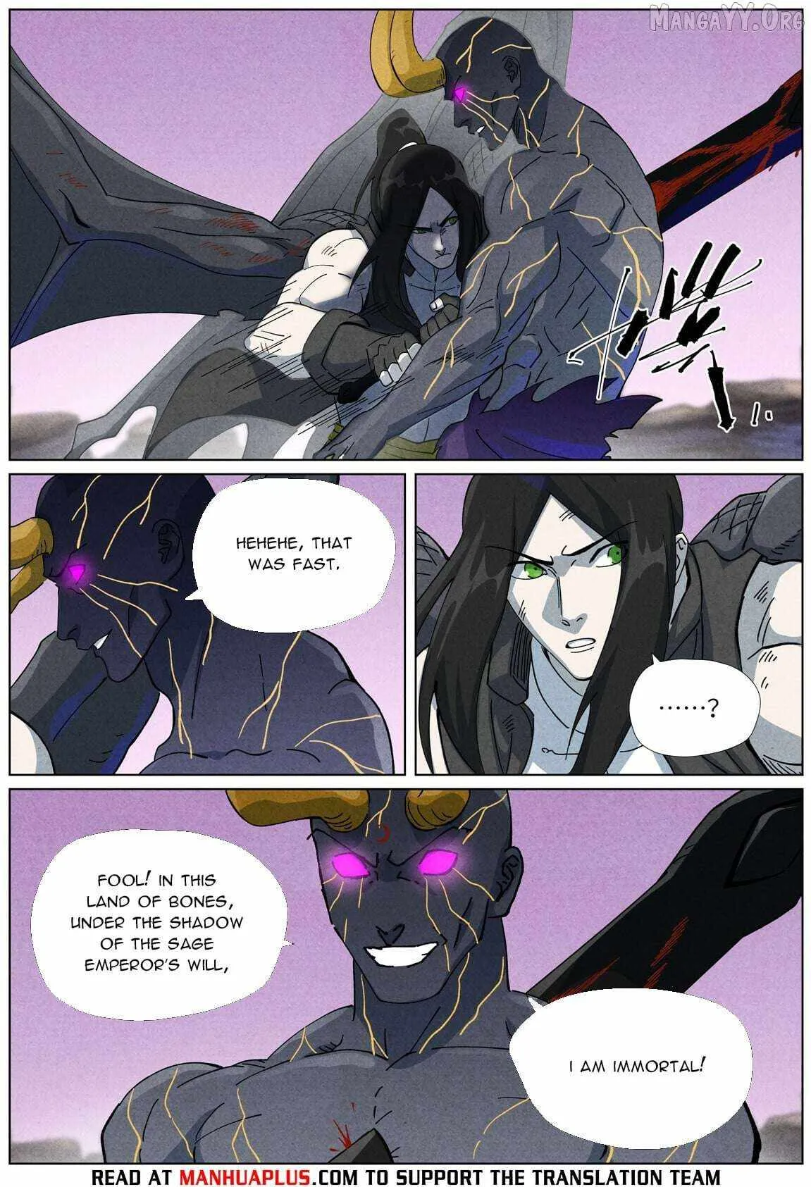 Read Tales of Demons and Gods EN Manga Online