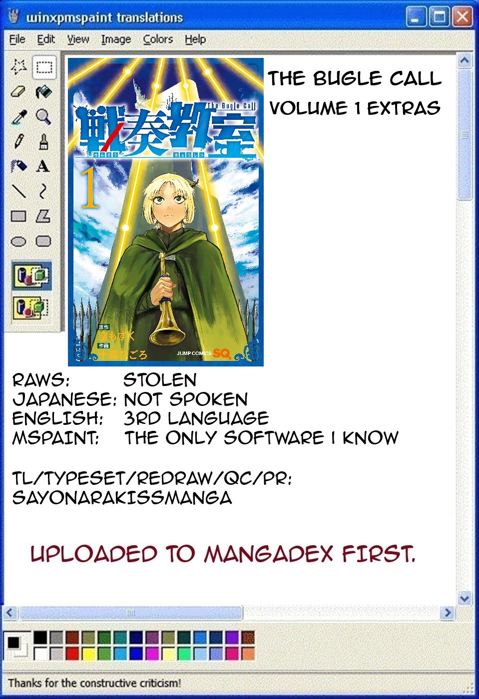 Read The Bugle Call_ Song of War EN Manga Online