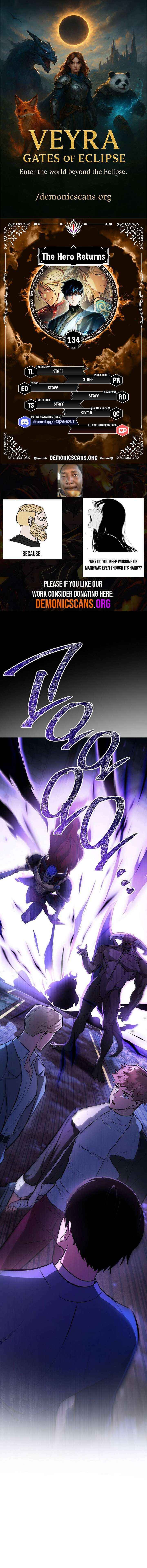 Read The Hero Returns EN Manga Online
