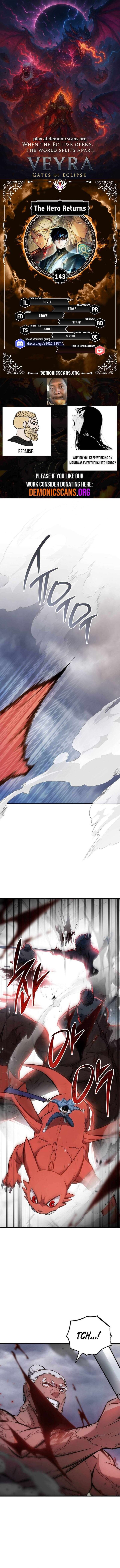Read The Hero Returns EN Manga Online