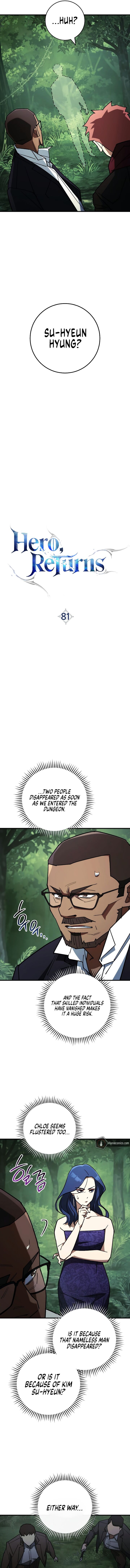 Read The Hero Returns EN Manga Online