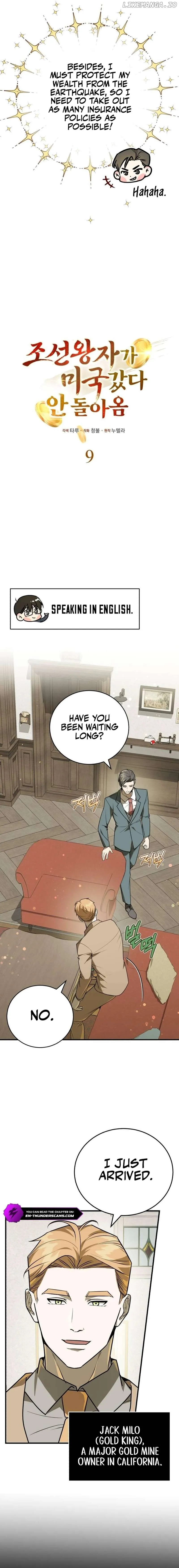 Read The Joseon prince went to America and didnt return EN Manga Online