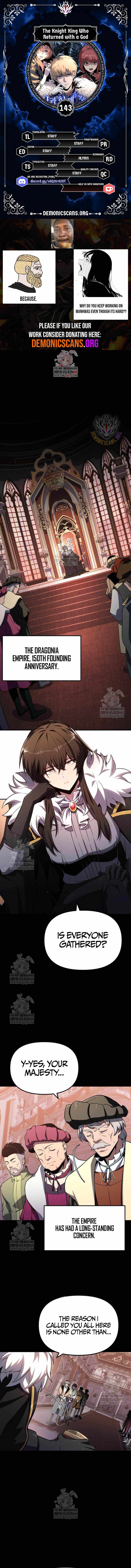 Read The Knight King Who Returned with a God EN Manga Online