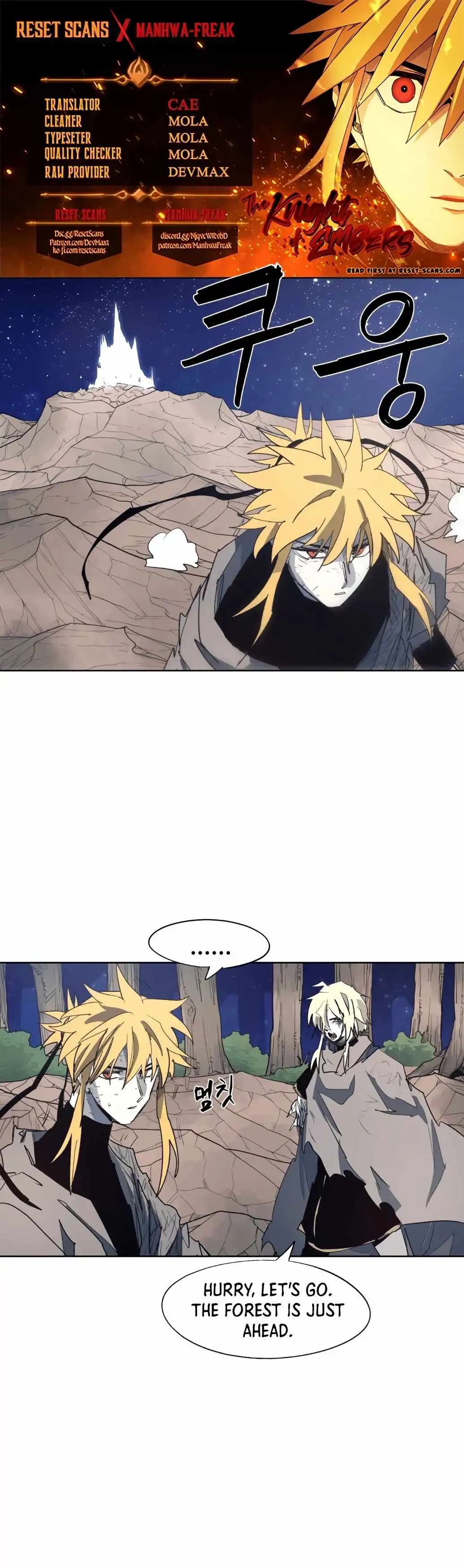 Read The Knight of Embers EN Manga Online