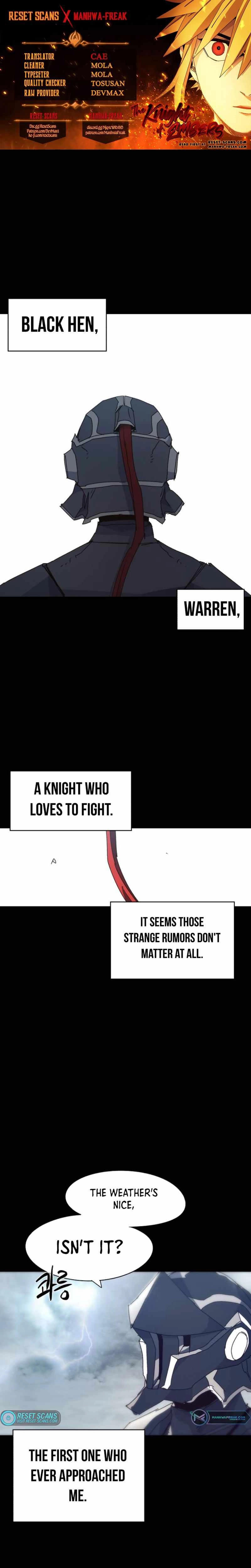 Read The Knight of Embers EN Manga Online