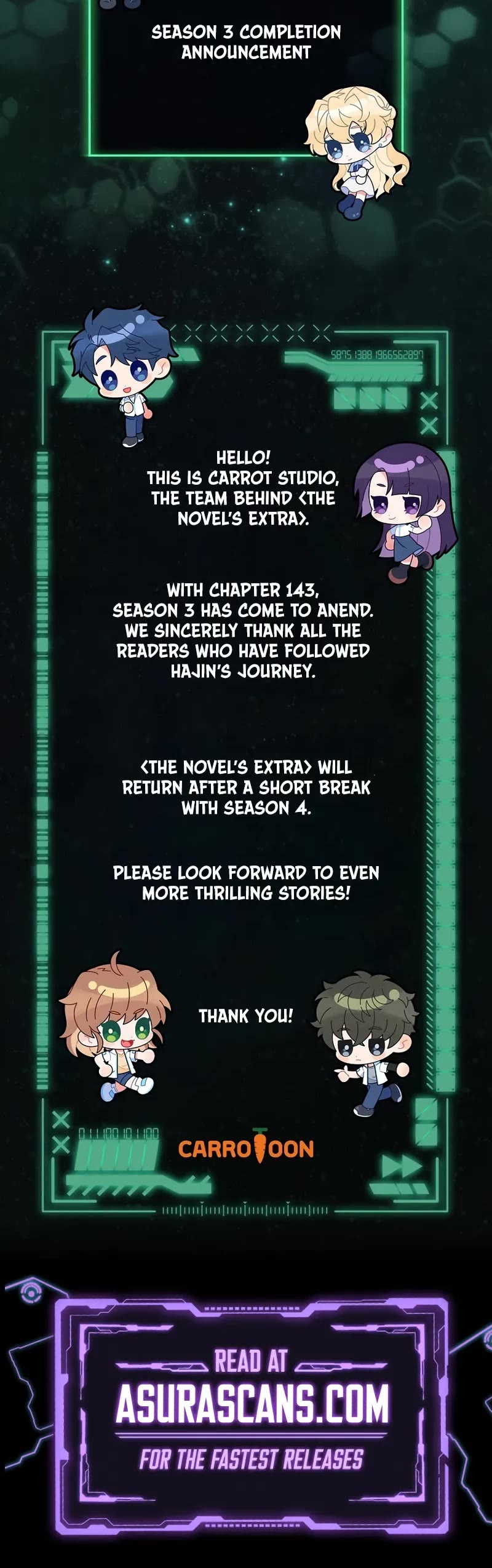Read The Novel’s Extra EN Manga Online