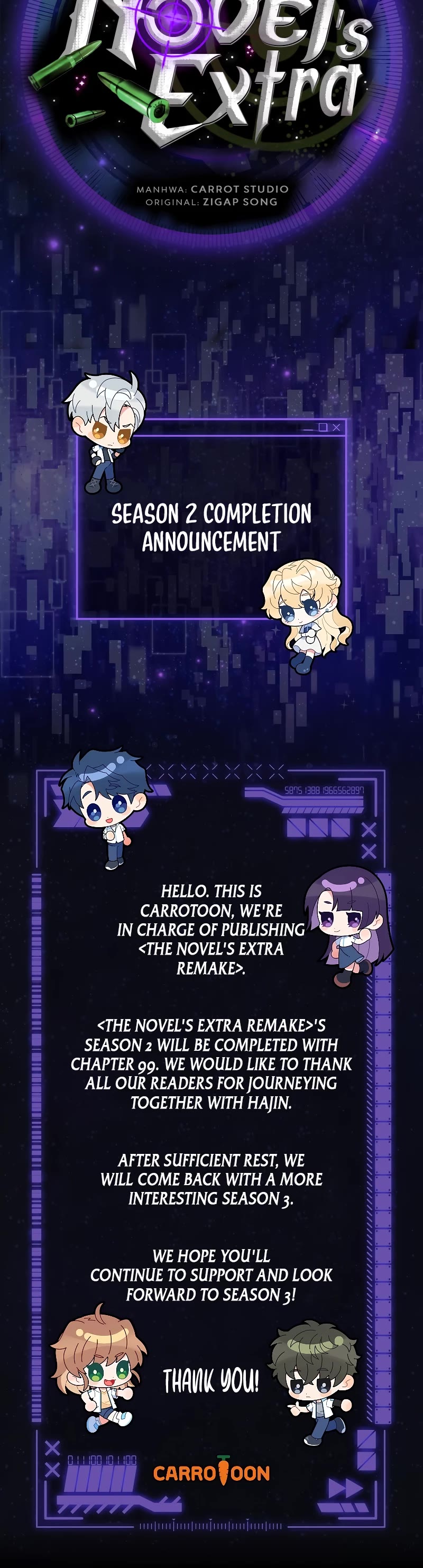 Read The Novel’s Extra EN Manga Online