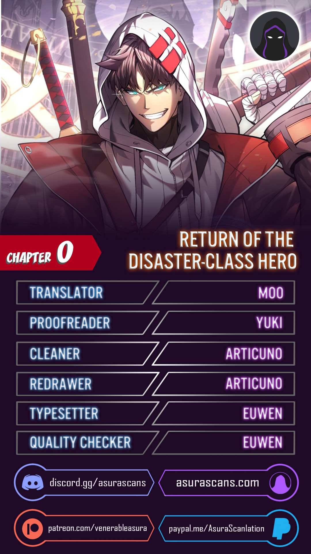 Read The Return of the Disaster-Class Hero EN Manga Online