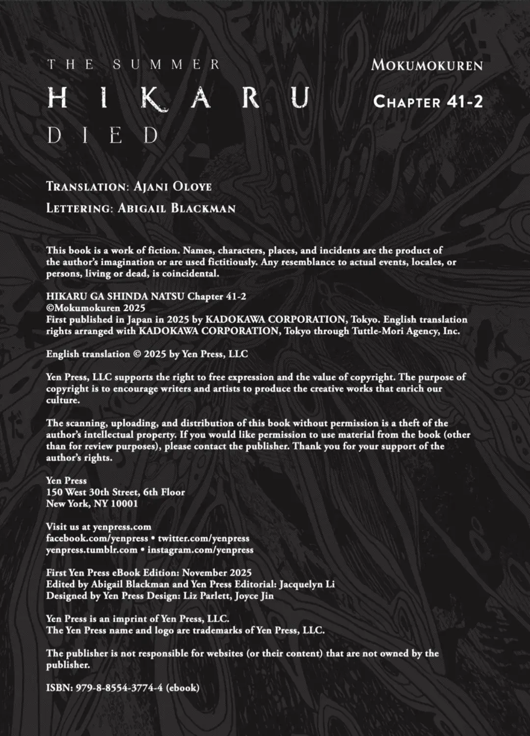 Read The Summer Hikaru Died EN Manga Online
