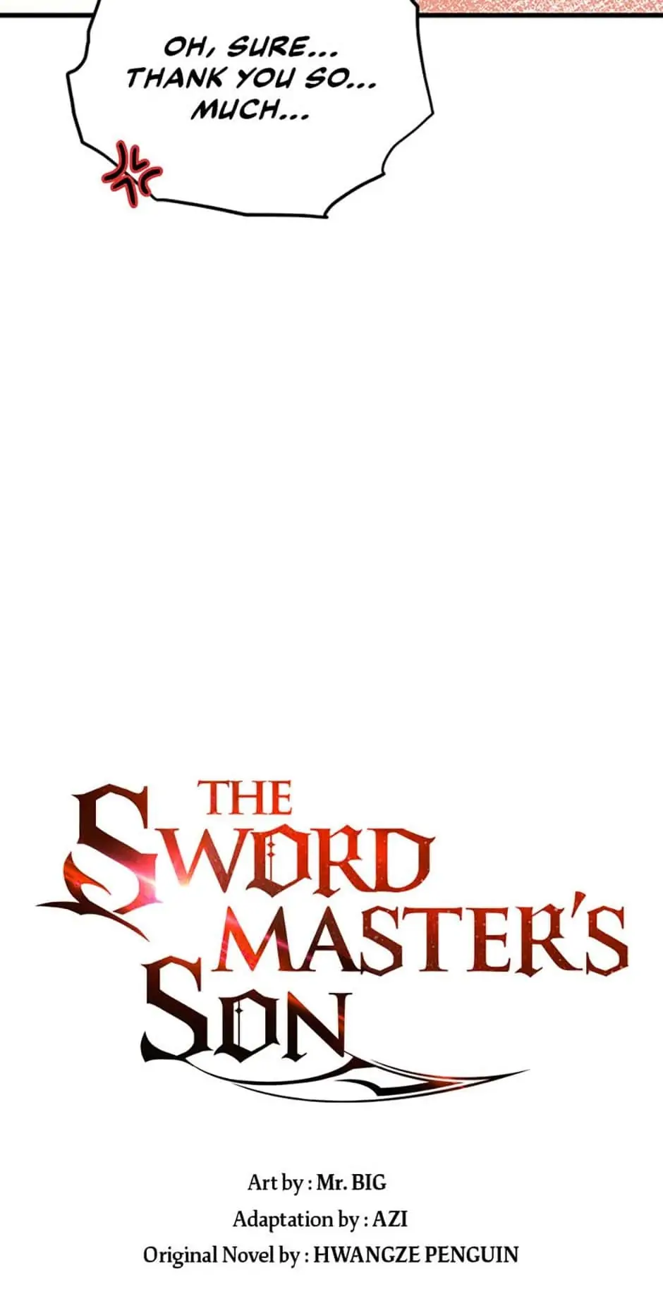 Read The Swordmaster's Son EN Manga Online