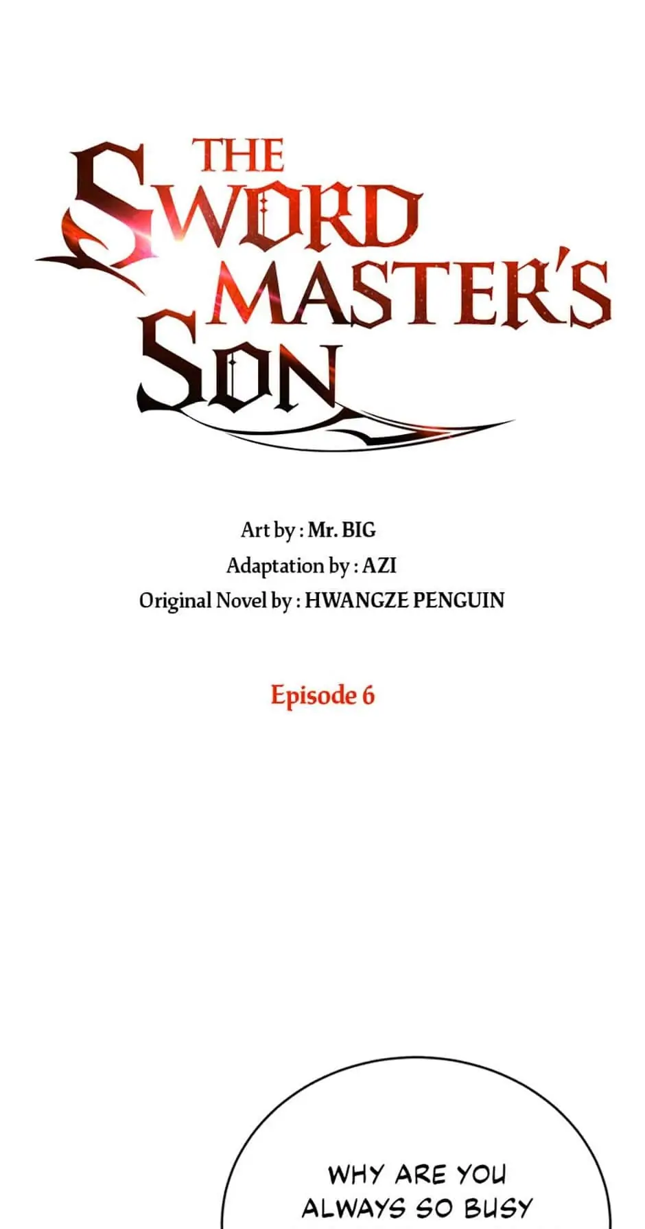Read The Swordmaster's Son EN Manga Online