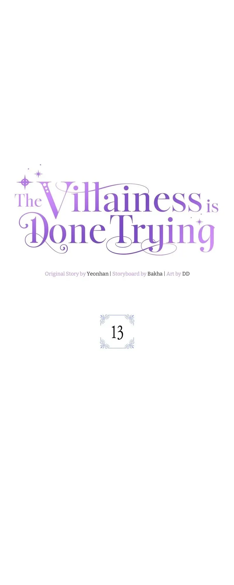 Read The Villainess Is Done Trying EN Manga Online