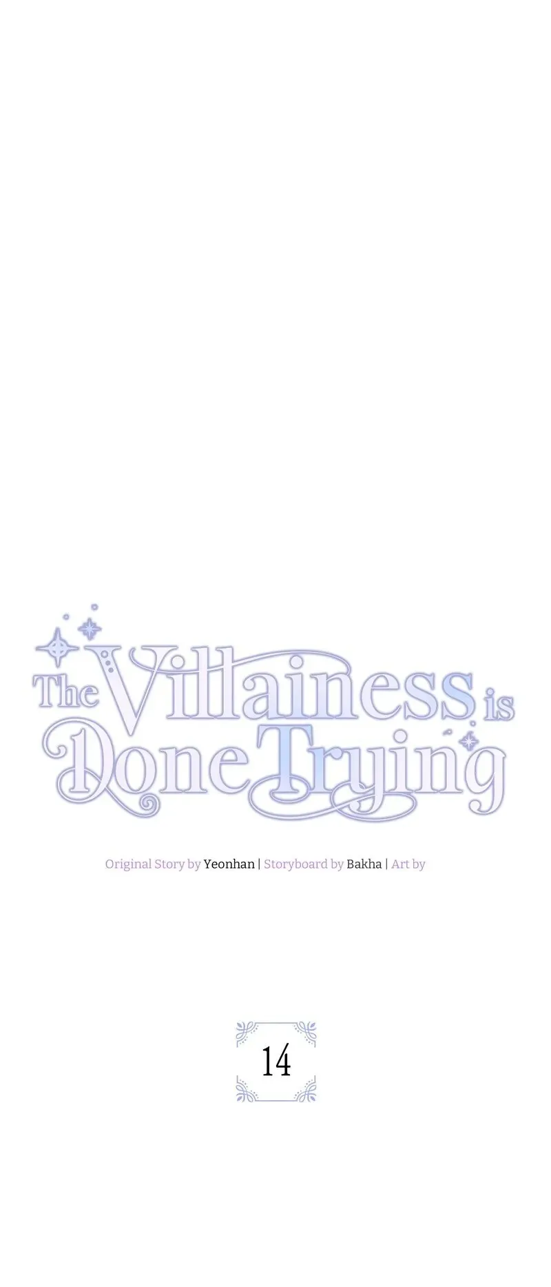 Read The Villainess Is Done Trying EN Manga Online