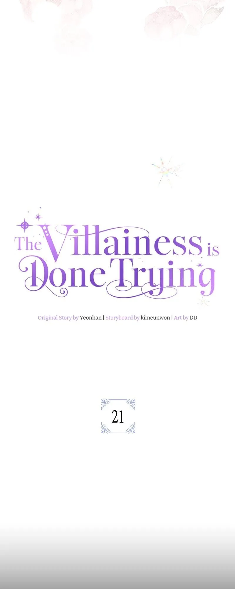 Read The Villainess Is Done Trying EN Manga Online