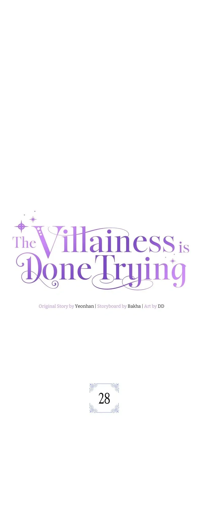 Read The Villainess Is Done Trying EN Manga Online