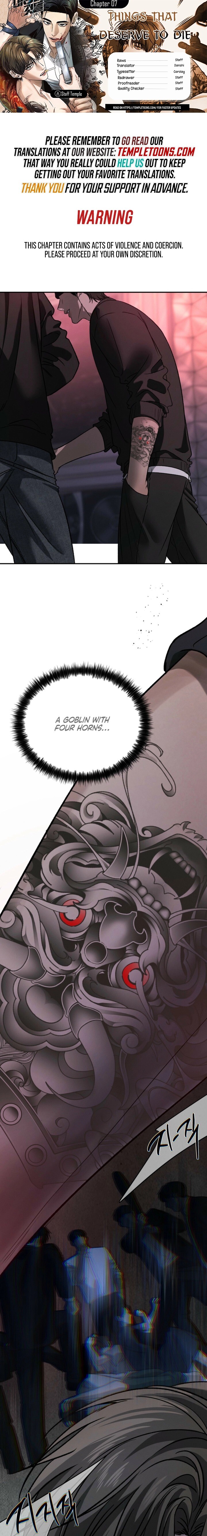 Read Things That Deserve to Die EN Manga Online