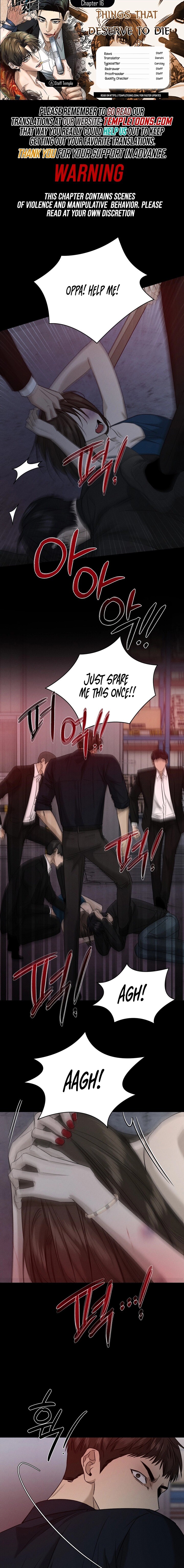 Read Things That Deserve to Die EN Manga Online