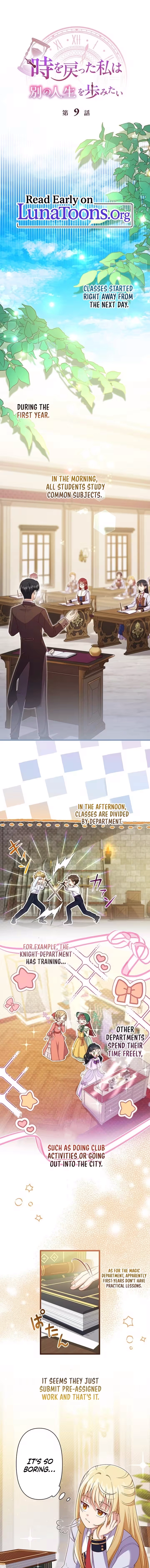 Read Time Turned Back So Ill Choose a Different Life EN Manga Online