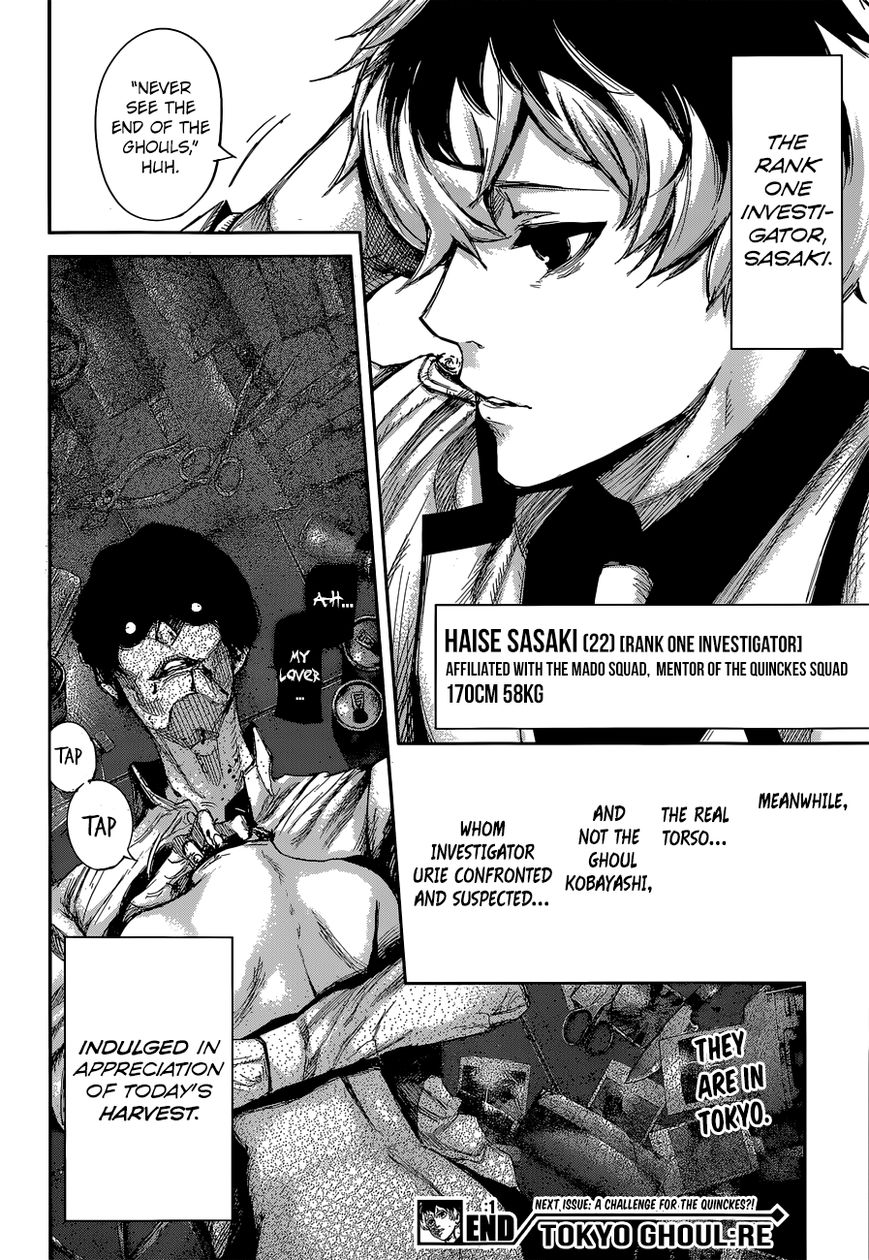 Read Tokyo Ghoul։re EN Manga Online