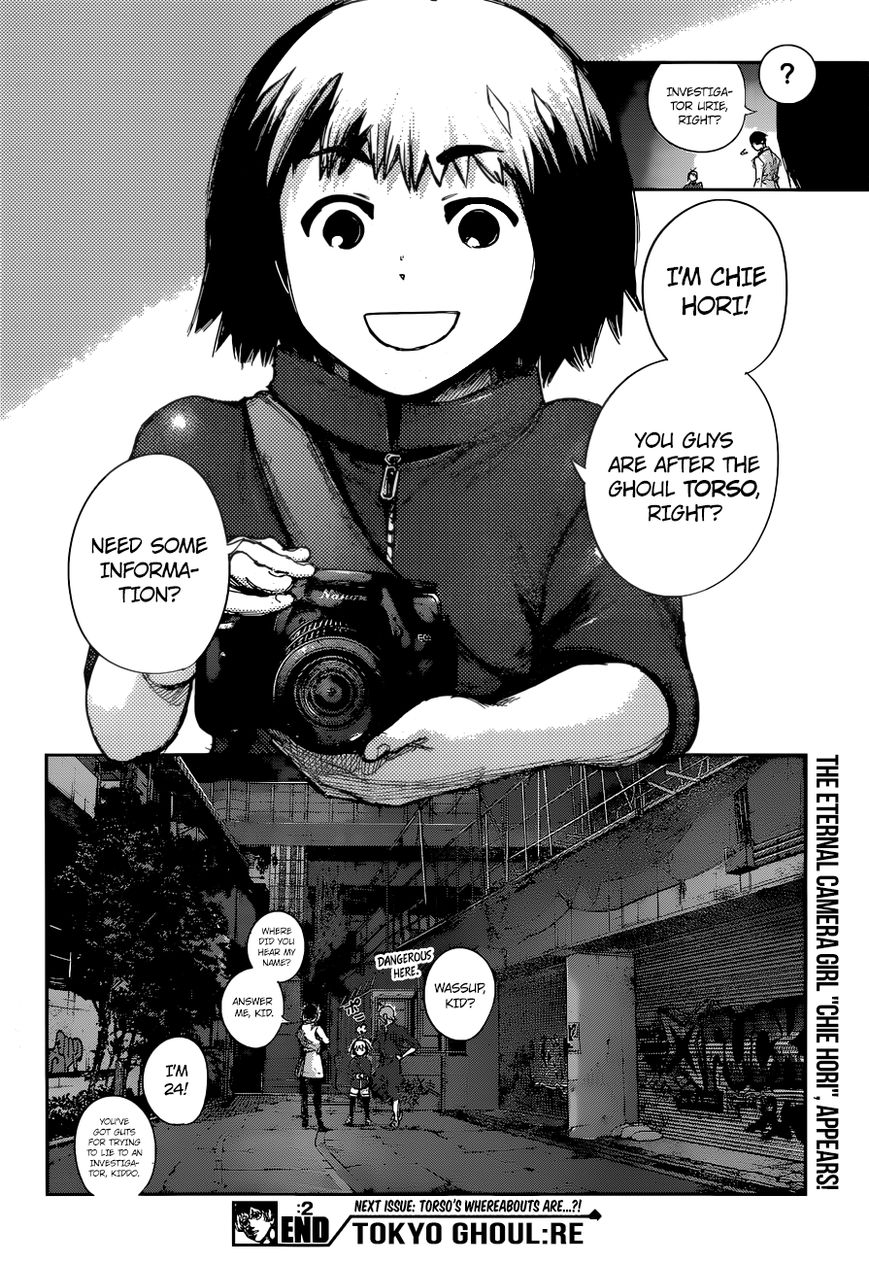 Read Tokyo Ghoul։re EN Manga Online