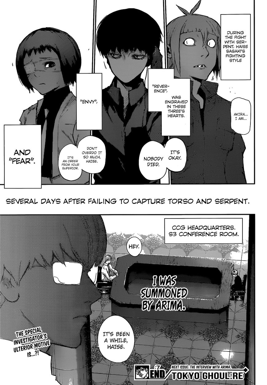 Read Tokyo Ghoul։re EN Manga Online