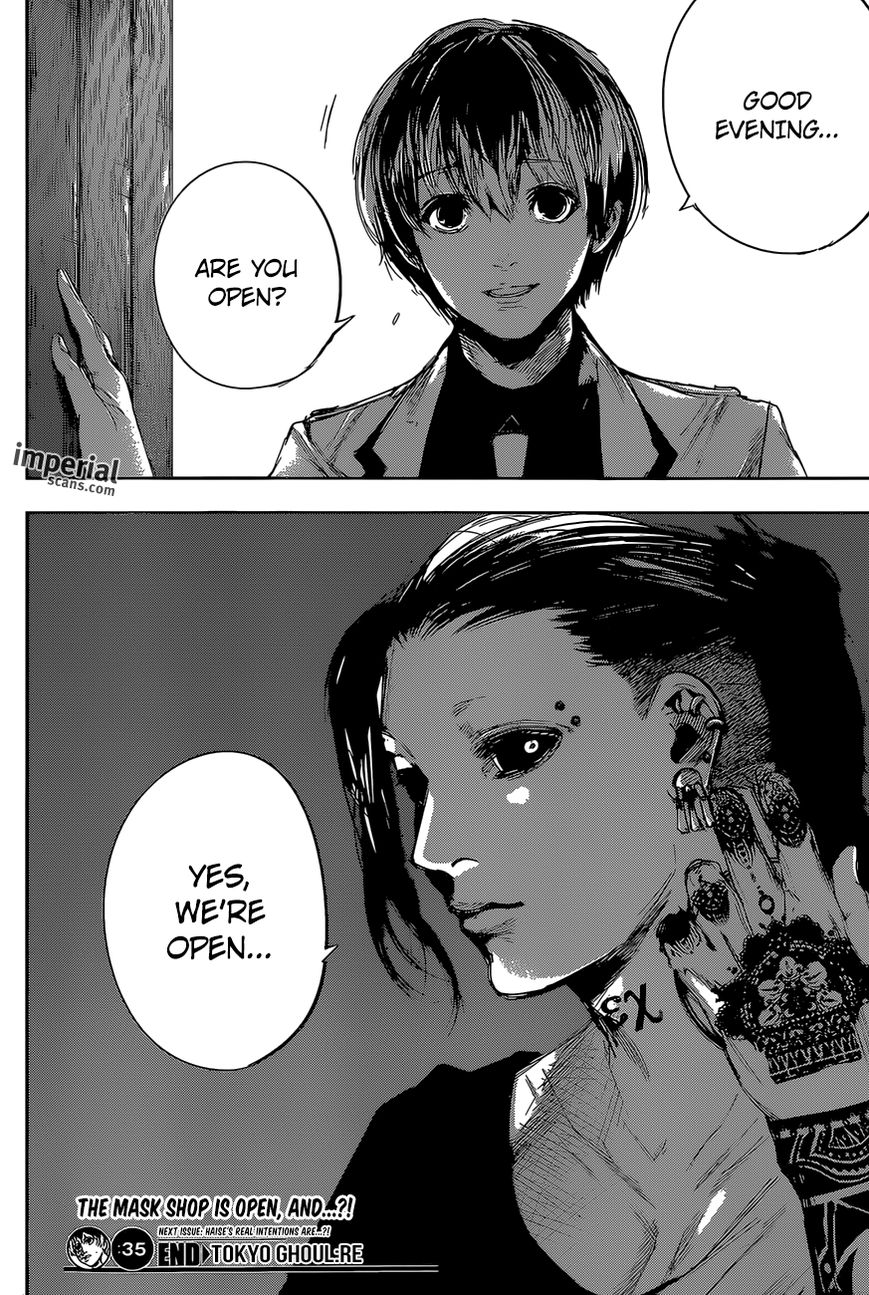 Read Tokyo Ghoul։re EN Manga Online