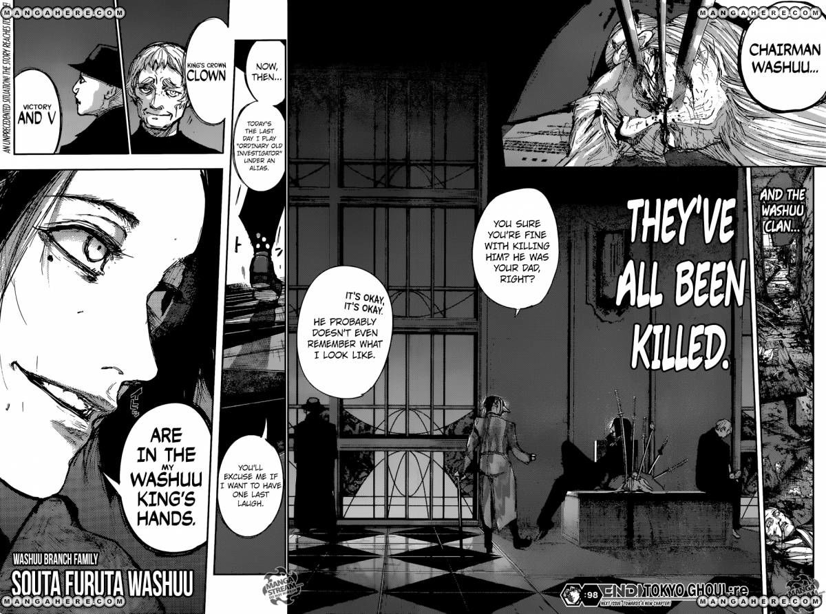 Read Tokyo Ghoul։re EN Manga Online