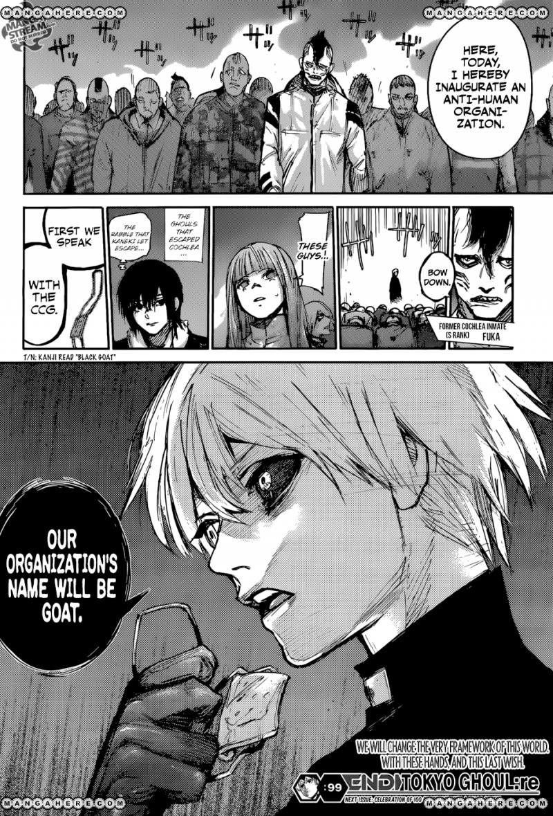 Read Tokyo Ghoul։re EN Manga Online